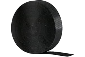 EDATOFLY 10M Kitchen Towel Holders, Kitchen Towel Holders Black Adjustable Fastening Cable Straps Hook and Loop Securing Strap for Cable Tidy for Wire Management, Pantry