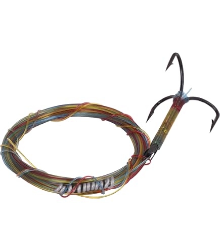Owner STBL-31TN Triple Hook - No. 4 Barbless Stinger Hooks For Bass, Trout & Suzuki, Pack Of 8