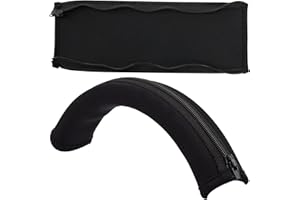 SODOROUS ATH M50X - Fascia protettiva di ricambio compatibile con cuffie Audio Technica M30 M40 M50 M50X M50S M40X M20X M30X (colore nero + nessun attrezzo necessario)