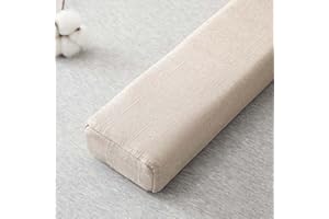 SJH Matratzenfüllkissen für Bettbrücke, Memory-Schaumstoff, Kopfteil/Wand/Bett, rechteckiges Kissen, Doppelbett-Anschluss, um ein Herunterfallen zu verhindern