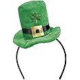 Boland 44908 Shamrock Hair Band with Hat One Size, Green