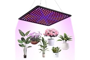 PERMUST Lámpara LED hortícola de crecimiento floreado 225 LED Grow Light Panel LED cultivo interior Spectre completo lámpara de crecimiento planta para plantas de crecimiento interior