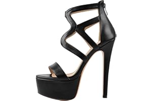 Only maker Sandales à lanières pour femme