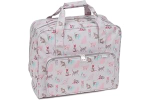 HOBBY GIFT Hobbygift MR4660 94 Sewing Machine Bag, Multi+Coloured, One Size,43 x 37 x 20cm, Cats