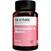 hk vitals Multivitamin Plus Women (30 Tablets) | Daily Multivitamin for Women | For Energy, Joints, Skin & Hair
