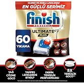 Finish Ultimate Plus 60 Kaps&uuml;l Bulaşık Makinesi Deterjanı Tableti (1 x 60 Kaps&uuml;l)