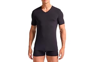 O-DAY Liabel 2 Maglie Termiche Uomo 100% Caldo Cotone Interlock Nuova Maglia Termica Uomo in Thermocotton Soffice e Vaporosa Maglia Intima Uomo Cotone Bianche o Nere S-XXL