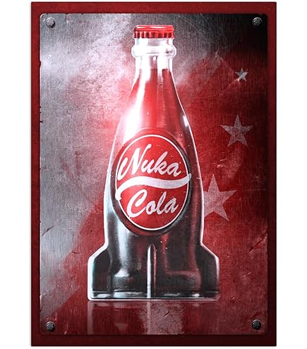 Displate - Poster En étal - Onté Sur Aiant - Fallout - Nuka-Girl