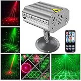 CITRA Laser Lights 220-240v portable mini bar LED RGB Stage Light Projector light with Wireless Remote Control, Laser Stage L