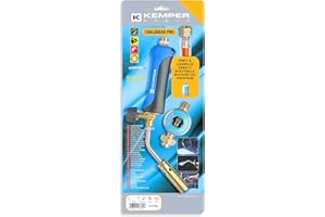 K KEMPER GROUP Chalumeau de soudure professionnel + Détendeur Propane + Tuyau gaz 1.5 m KEMPER