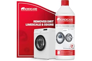 Nordicare Washing Machine Cleaner - Deep Clean and Service, Professional Machine Cleaning Descaler - Removes Dirt Limescale and Odors (1000ml)