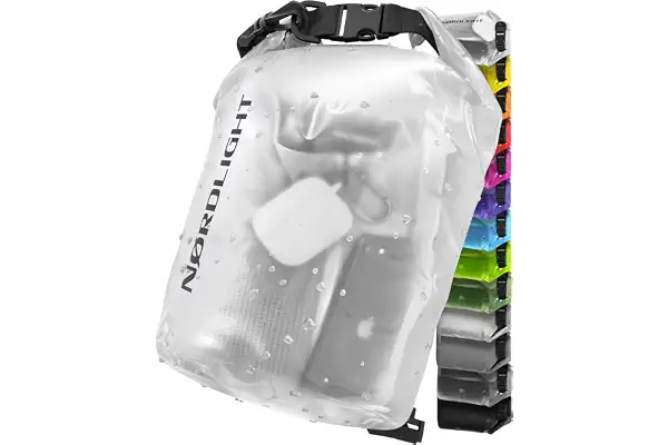 Nordlight Mochila Impermeable Roll Top 25L - Hybrid 25" | Bolsa Seca Con Compartimento Para Portátil De 15 Pulgadas, Bolsillos Exteriores E Interiores, Sistema De Transporte Acolchado