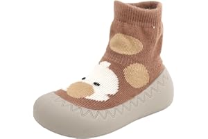 Tolaler Baby Shoes Socks, Lightweight Anti-Slip Baby Sock Shoes Soft Comfortable Baby Shoe Socks Outdoor/Home/Garden