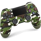 Elite Camouflage Kablosuz Oyun Kolu, Bluetooth Gamepad, PS4/PC/Android TV Uyumlu, &Ccedil;ift Titreşimli, Şarj Edilebilir
