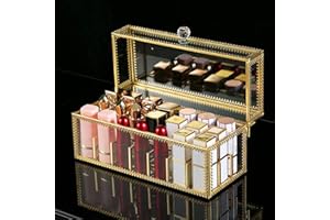 Czemo Organizer na szminki, 24 miejsca, do przechowywania szminek, lakierów do paznokci, organizer na pędzle, organizer na kosmetyki, pędzle, do przechowywania kosmetyków, do przechowywania