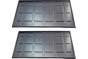 OKCS 2x Schuhtablett, Schuhwanne, Schuhabtropfschale, Vogelbadewanne, Vogeltränke uvm. 60x40x2cm, Made in Germany