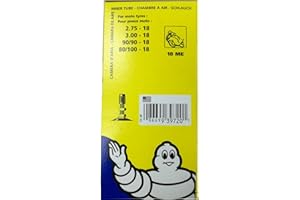 Chambre ari moto Michelin 18 ME Valve TR4 (2.75-18, 3.00-18, 80/100-18, 90/90-18)