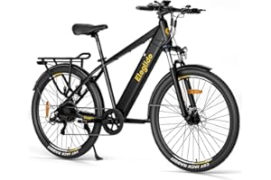 Eleglide Vélos électriques T1, E Bike VTT, 27,5" Vélo électrique Batterie 36V 13Ah Amovible, Écran LCD, 7 Vitesses, VTT pour Adolescents et Adultes