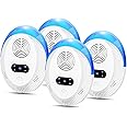 Ultrasonic Pest Repeller 4 Packs,Electronic Mouse Repellent plug in, Ants Harmless to Pets and Human, Mosquito Repellent for Mosquitoes, Mouse, Anti, Rat, Spider, Rodent, Fly