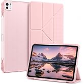 URUCHI [Kalem B&ouml;lmeli] Galaxy Tab S10 FE/Lite Tablet Kılıfı, Soft Pembe, SM-X520 SM-X526 SM-X400 Uyumlu, Katlanır Kapaklı 4 K