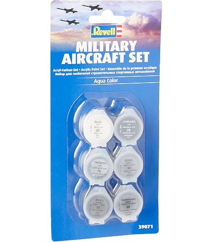 Revell Kit Peinture RAF WWII Avions – 8 Couleurs Authentiques Royal Air Force Seconde Guerre Mondiale, Prêtes à L'Emploi Aérographe/Pinceau
