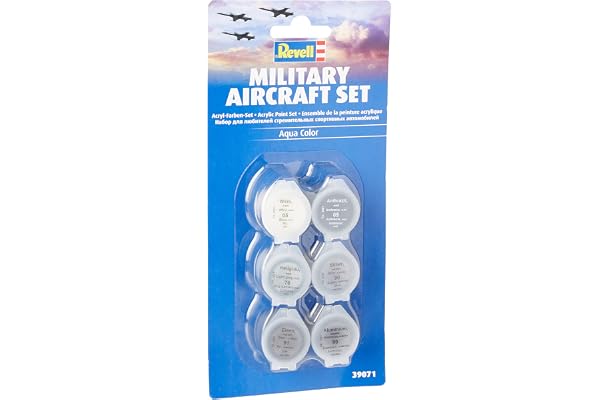 Revell - 39071 - Ensemble de la pinture acrylique - Military aircraft set.