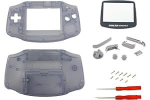 The TECH DOCTOR - Carcasa de repuesto para Nintendo Gameboy Advance (incluye herramientas), color azul