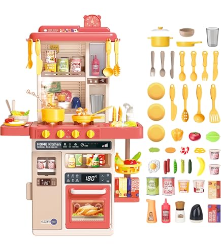 Cucina Giocattolo Elettronica Smoby Bon Appetit - Con 23 Accessori, Suoni Realistici, Made In France