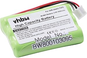 vhbw Batterie Compatible avec Bang&Olufsen BeoCom T373, 6000 téléphone Fixe sans Fil (800mAh, 3,6V, NiMH) - Remplacement pour 3HR-AAAU