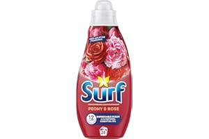 Surf Peony & Rose Laundry Washing with a joy-infused fragrance & natural essential oil lasting up to 12 hours in wear Liquid Detergent for brilliantly clean results 24 washes