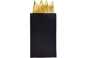 DonDon homme Pochette de costume pliée pour look parfait