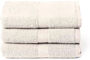 Caleffi Set Asciugamani Bagno Grandi 3X, Misura 55x105cm, Cotone 100% – Morbidi e Assorbenti, Viso e Uso Quotidiano, Asciugamano Doccia di Alta Qualità, Telo Grande