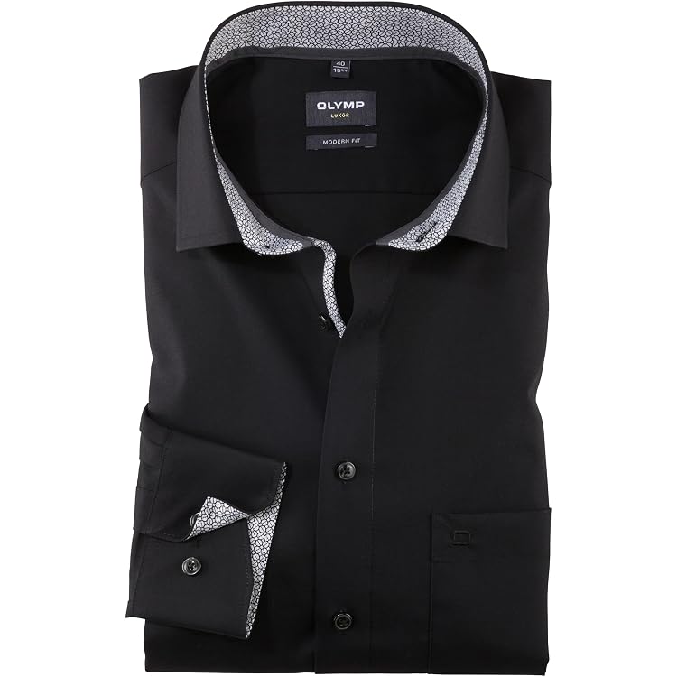 ETERNA Langarmhemd Modern Fit – Aus Dynamic Cotton Mit Stretch, Bügelfrei & Tailliert