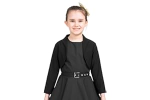BlackButterfly Enfants Adaptés Bolero à Manches 3/4 Filles