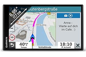 Garmin DriveSmart 65 MT-D EU Navi - extragroßes Touch-Display, 3D-Navigationskarten und Live-Traffic