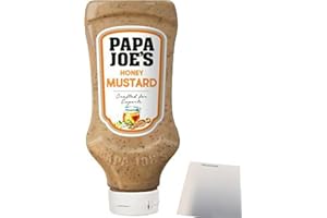 Papa Joes Sauce miel moutarde (bouteille de 300 ml) + bloc usy