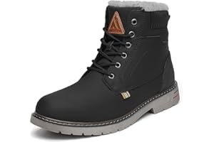 Mishansha Winterschuhe Damen Warme Gefüttert Winterstiefel Frauen Stiefeletten 36-42 EU