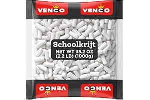 Venco Regaliz tiza Schoolkrijt 5,36 Oz [PAQUETE DE 1]
