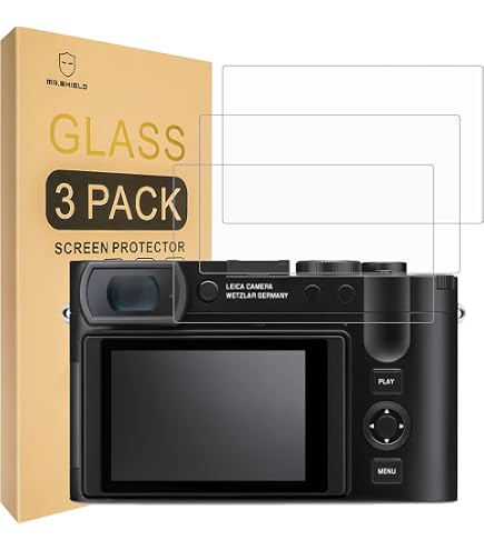 Protection Écran En Verre Hybride Brotect AirGlass Pour Leica D-Lux 7 - Anti-Rayures 9H, Anti-Empreintes, Installation Facile - 10