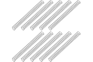 PATIKIL Ressort de Compression, 0,3 mm de Diamètre de Fil X 2 mm de Diamètre Extérieur X 20 mm de Longueur, 10 Pièces de Ressorts de Petite Taille en Acier Inoxydable 304 pour Stylos