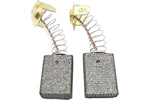 KRAFTFELD Scheppach HS 110 Paire de charbons moteur pour scie circulaire de table H7 x l 13 x L 17 mm