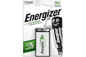 Batterie Ericaricabile Nimh E-Block 8.4 V Power Plus 175 Mah (1 Pz) | 175 mAh NiMH-batteri – upp till 3 års användbar batteritid – lämplig för rökdetektorer, brand- och brandlarm