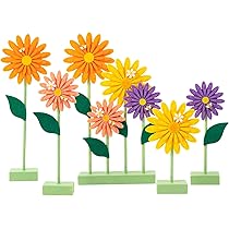 11 Fiori Di Carta Margherite EASY JOY - Decorazione Appendibile Per Matrimoni, Compleanni, Fest - Foto 9