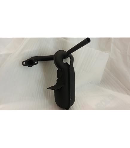Genuine SITE 0220 Exhaust Muffler – Piaggio Ape 50 FL2 TL6T, OEM Type Approved – Made In Italy