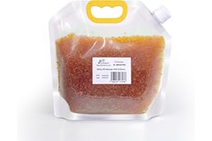 DeseCamen - 1 KG - Gel de sílice naranja con indicador de saturación (3-5 mm)- Absorbedor de humedad - reutilizable - libre de DMF - no tóxico - bolitas desecantes - Deshumidificador