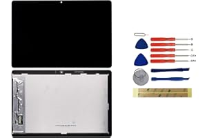 Yixi Display per Huawei MediaPad T5 LTE Tablet 10,1 Zoll Schermo LCD Nero Touch Screen Digitizer Ricambio Ricambi No Frame