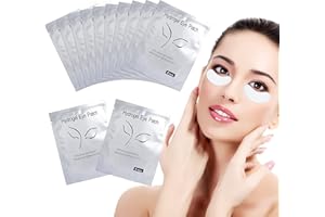 Fanshiontide 50 Paar Wimpernverlängerung Augenpads, Wimpern Pads Wimpern Extensions Pads Lint Free Eye Gel Patches für Wimpernverlängerung Augenwimpern
