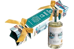 Tom Savano Artisan Cocktails | Tommy's Margarita Christmas Cocktail Cracker | Aged Tequila with lime, Agave and Bitters | Festive Gift Box | Contains 1 x 100ml Mini Bottle