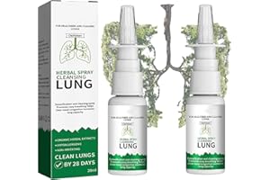 ERISAMO Onnature Organic Herbal Lung Cleanse & Repair Nasal Spray Pro, Herbal Spray Cleansing Lung,Herbal Lung Spray, Fast Acting Lung Cleanse & Detox (2Pcs)