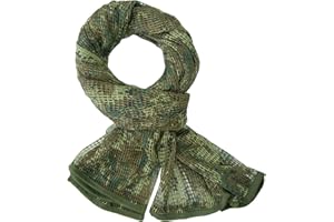 ‎TONGCAMO Tongcamo Netzschal Camo Schal für Sport Wargame Freizeit und andere Outdoor Aktivitäten Tarnnetz Schal Tarnschal Tarnung